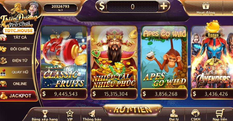 Game nổ hũ và slot tại One88