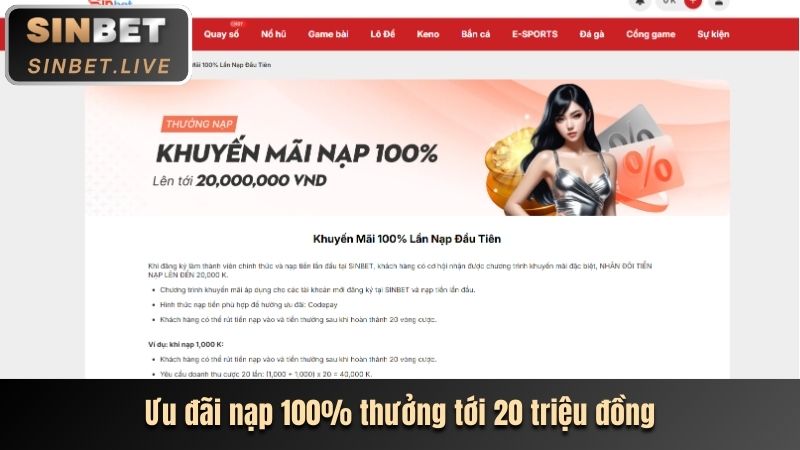 Khuyến mãi tân thủ game bắn cá online